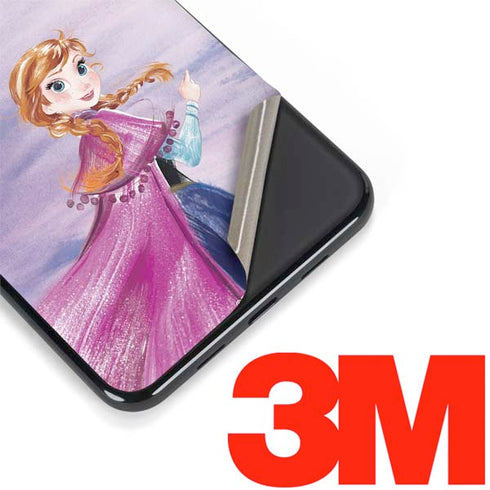 Disney Frozen Anna Sketch Art Google Pixel 3a XL Skin